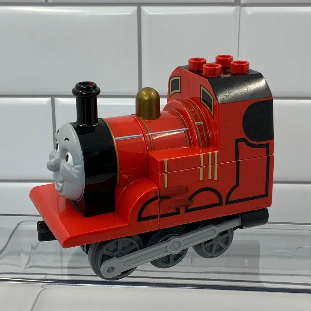 LEGO DUPLO Thomas & Friends James the Red Engine Locomotive Train Car Red 5543